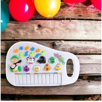 Piano Musical Teclado Brinquedo Com Sons da Fazendinha Bichos Para Crianças