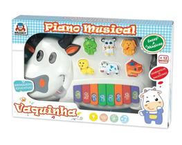 Piano Musical Vaquinha 6300 - Braskit