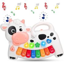 Piano Musical Vaquinha Interativo para Bebês. - DM TOYS