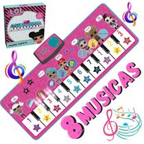 Piano Tapete LOL Surprise Instrumento Musical Infantil Piano Tapete LOL Surprise Instrumento Musical Infantil