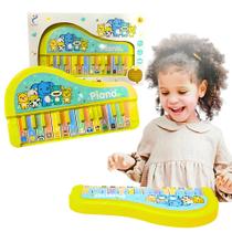 Piano Teclado Brinquedo Infantil Bebê Som de Animais Pilha