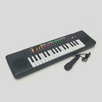 Piano Teclado Infantil Brinquedo Crianca Microfone Cantar Karaoke Piano Teclado Infantil Brinquedo Crianca Microfone Cantar Karaoke