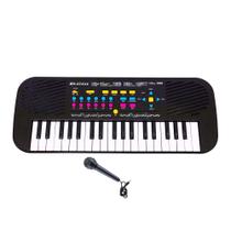 Piano Teclado Infantil Microfone Cantar Brinquedo Musical - DM Toys
