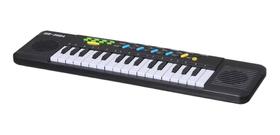 Piano Teclado Musical Infantil Eletrônico Karaoke Microfone