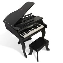 Piano turbo infantil 30k teclas turbinho preto