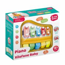 Piano Xilofone Baby Musical - Guta Guti - DM Toys Piano Xilofone Baby Musical - Guta Guti - DM Toys