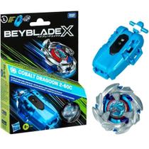 Pião Beyblade Bbx Cobalt Draggon Com Lançador - Hasbro Pião Beyblade Bbx Cobalt Draggon Com Lançador - Hasbro