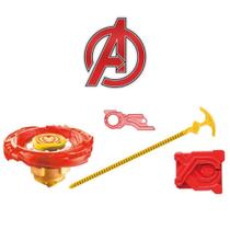 Pião Infinity Nado Avengers Homem De Ferro 5855