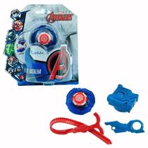Pião Infinity Nado Avengers Plastic Series Capitão América Pião Infinity Nado Avengers Plastic Series Capitão América