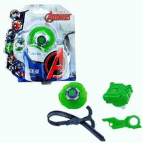 Pião Infinity Nado Avengers Plastic Series Hulk Herói