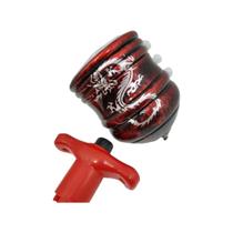 Pião Luminoso LED Música Flashing Brinquedo Peg-Top Pião Luminoso LED Música Flashing Brinquedo Peg-Top