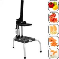 Picador Cortador de Legumes E Batata Cabrita Reforçado + Lamina 10mm