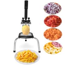 Picador Cortador de Legumes E Batata Cabrita Reforçado + Lamina 10mm