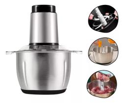 Picador De Alimentos 3L Moedor De Carne Mixer Processador Elétrico Cozinha Casa Alho 220V NO BRASIL