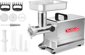 Picador de Carne TOOGOOD 5 300W em Aço Inoxidável com Kit para Linguiça