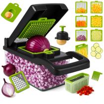 Picador de vegetais, cortador de mandolina, processador de alimentos 14 em 1 Picador de vegetais, cortador de mandolina, processador de alimentos 14 em 1