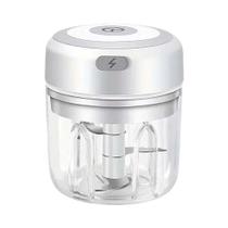 Picador Elétrico De Alho Em Aço Inoxidável 250ML, Ferramenta Durável Para Trituração De Alho E