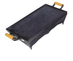 Picanheira em ferro fundido a alcool 02 queimadores 45 X 25CM