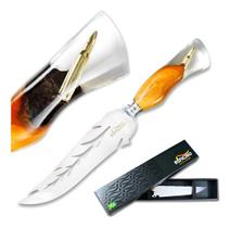 Picanheira Folha 10pol Inox Cabo Resina Capsula Fuzil Cor do cabo:Nude