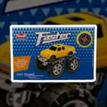 Picape Faster Off Road Amarelo Rodas Gigantes