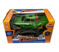 Picape Furious Off Road Verde Rodas Gigantes - Usual Picape Furious Off Road Verde Rodas Gigantes - Usual