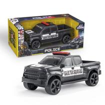 Picape Grande De Brinquedo Infantil Polícia Caminhonete - Adijomar
