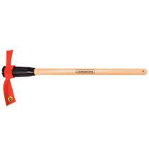 Picareta em aço tamanho 4 com cabo de madeira 90 cm - Chibanca Picareta em aço tamanho 4 com cabo de madeira 90 cm - Chibanca