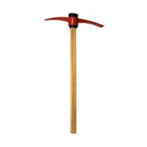 Picareta Pá E Ponta Cabo Madeira Encerado Cunha Polietileno