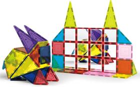PicassoTiles 12pcs espelho magnético edifício blocos de azulejos, conjunto quadrado de expansão, ímãs para crianças, brinquedos educacionais para 3 + anos de idade, brinquedos do jardim de infância, blocos de empilhamento