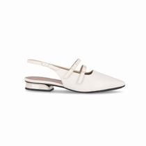 PICCADILLY MAXI - Slingback Silvia Off White