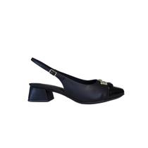 Piccadilly Sapato Slingback Feminino Salto Bloco 4 Cm Ref. 160110 -