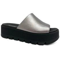Piccadilly Tamanco Conforto Flatform 586003 Pewter