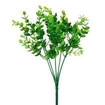 Pick Buquê Folhas De Eucalipto Toque Real Jardim Vertical Arranjo