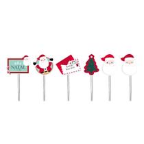 Pick Decorativo Candycane Natal 12un - Cromus Pick Decorativo Candycane Natal 12un - Cromus