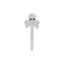 Pick Decorativo - Caveira Halloween - 10 unidades - Art Lille - Rizzo