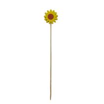 Pick Decorativo de Festa Junina - Girassol - 12,5cm - 20 unidades - Rizzo