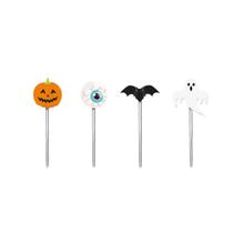 Pick Decorativo Doces Ou Travessuras Halloween 12 Un - Cromus