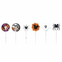 Pick Decorativo - Happy Halloween - 10cm - Disney Original - 12 unidades - Cromus - Rizzo Pick Decorativo - Happy Halloween - 10cm - Disney Original - 12 unidades - Cromus - Rizzo