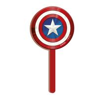 Pick Decorativo MDF Capitão América Avengers - 1 Unidade - Festcolor - Rizzo