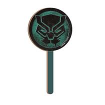 Pick Decorativo MDF Pantera Negra Avengers - 1 Unidade - Festcolor - Rizzo