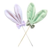Pick Decorativo Orelha Coelho Pelúcia Sortido Enfeite Páscoa