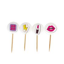 Pick Decorativo - Teen - 12 unidades - Miss Embalagens - Rizzo Pick Decorativo - Teen - 12 unidades - Miss Embalagens - Rizzo