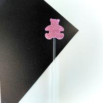 Pick Decorativo - Urso Rosa - 10 unidades - Nelyzoca - Rizzo