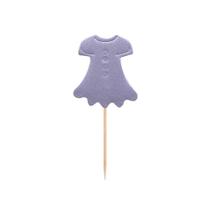 Pick Decorativo - Vestido Lilás - 4x5,5cm - 12 UN - Ref 0494 - Rizzo Pick Decorativo - Vestido Lilás - 4x5,5cm - 12 UN - Ref 0494 - Rizzo