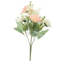 Pick Galho de Flores Rosa 33cm Cromus