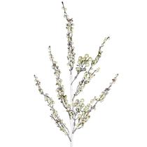 Pick natalino Azevinho Berry perolado verde Grillo 60 cm