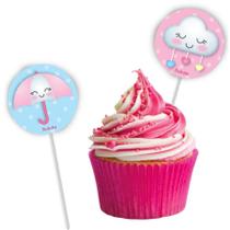 Pick p/ Docinhos Festa Chuva de Amor- 8 unidades - Festcolor - Festas Pick p/ Docinhos Festa Chuva de Amor- 8 unidades - Festcolor - Festas