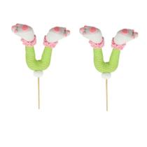 Pick Pernas de Coelho da Páscoa 55 cm D&A