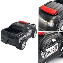 Pick-Up Caminhonete De Brinquedo 38Cm Polícia Resgate 911