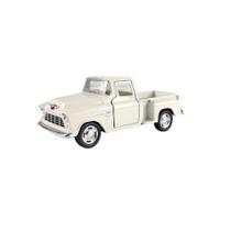 Pick Up Chevy Stepside 1955 Kinsmart 1:32 Branco